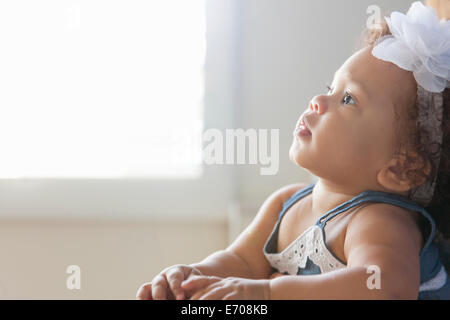 Portrait of baby girl Stock Photo