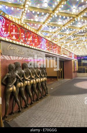 The Riviera hotel and casino in Las Vegas. Stock Photo