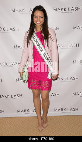 The 2014 Mark Lash Oscar Jewelry Showcase Suite held at The Montage Hotel  Featuring: Bianca Vierra Where: Los Angeles, California, United States When: 28 Feb 2014 Stock Photo