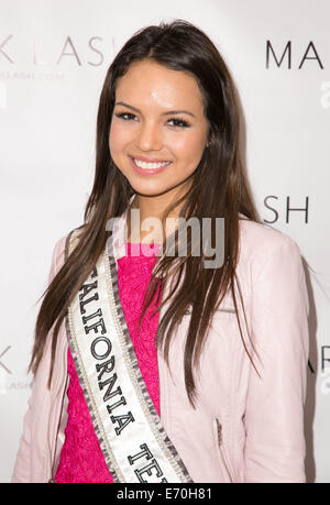 The 2014 Mark Lash Oscar Jewelry Showcase Suite held at The Montage Hotel  Featuring: Bianca Vierra Where: Los Angeles, California, United States When: 28 Feb 2014 Stock Photo