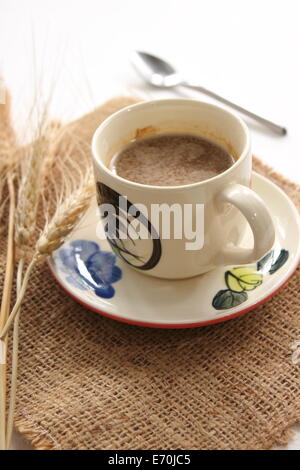 Close-up of a wonderful cup of hot coffee Stock Photo