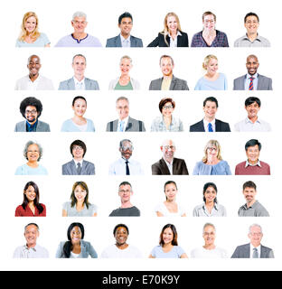 Group of Multiethnic Diverse Business People Stock Photo