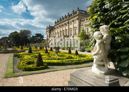 Harewood House & gardens near Leeds in West Yorkshire England Stock Photo