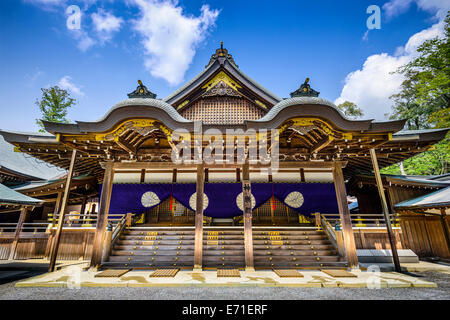 Ise Shrine building in Ise, Japan. Stock Photo