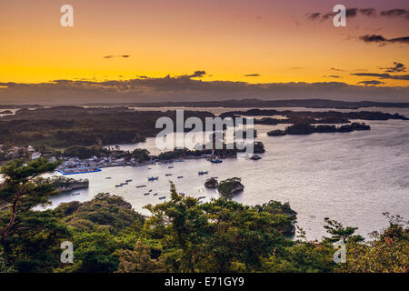 Matsushima, Japan coastal landscape. Stock Photo