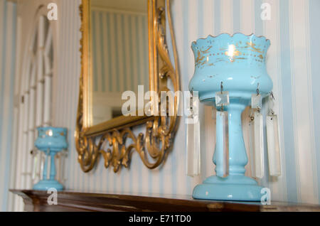 USA, Tennessee, Savannah. Historic Cherry Mansion, c. 1830, National Register of Historic Places, interior. Stock Photo