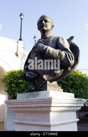 View of the Plaza de Francia-Las Bovedas, Casco Antiguo, Panama City, Panama. Stock Photo