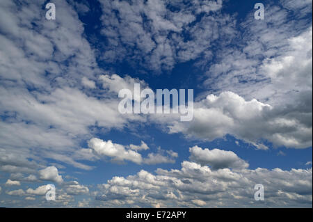 Stratocumulus clouds Stock Photo