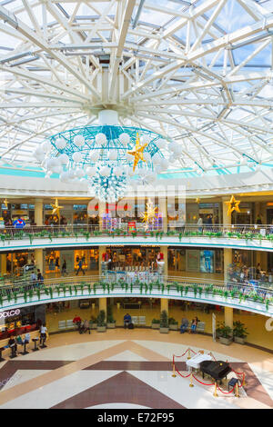 'Stolitsa' is a major shopping center in Belarussian capital Stock Photo