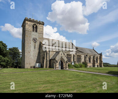 Rudston All Saints Parish Church East Yorkshire UK Stock Photo