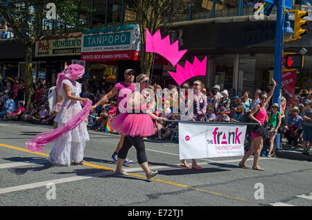 Pride Parade, Vancouver 2014 Stock Photo