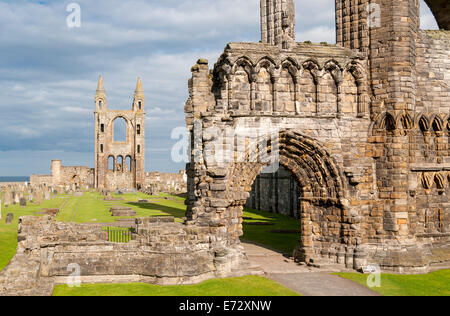 East Tower, St Andrews Cathedral, Scotland, UK Stock Photo