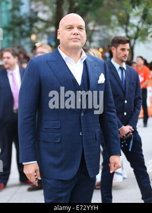 Toronto, Canada. 4th Sep, 2014. Actor Vincent D'Onofrio arrives for the premiere of the opening film 'The Judge' at Roy Thomson Hall during the 39th Toronto International Film Festival in Toronto, Canada, Sept. 4, 2014. Kicked off on Thursday, this 11-day event delivers 406 films from over 80 countries and regions this year. Credit:  Zou Zheng/Xinhua/Alamy Live News Stock Photo