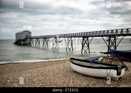 RNLI lifeboat station at Selsey Bill in West Sussex, England Stock Photo