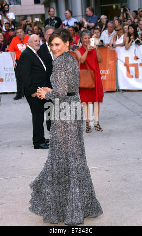 Toronto, Canada. 04th Sep, 2014. US actress and cast member Vera Farmiga attends the premiere of the movie 'The Judge' during the 39th annual Toronto International Film Festival (TIFF), in Toronto, Canada, 04 September 2014. The festival runs from 04 to 14 September. Photo: Hubert Boesl/dpa -NO WIRE SERVICE-/dpa/Alamy Live News Stock Photo