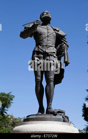 Spain, Castille Mancha, Toledo, Garcilaso de la Vega statue. Stock Photo
