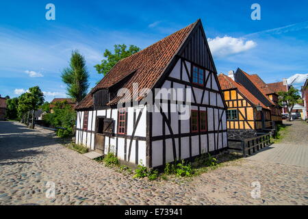 The Old Town, Den Gamle By, open air museum in Aarhus, Denmark, Scandinavia, Europe Stock Photo