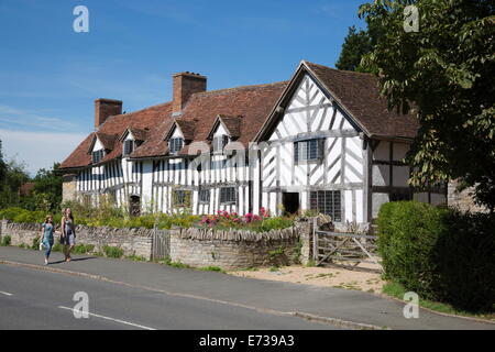 Palmer's farmhouse, Mary Arden's Farm, Stratford-upon-Avon, Warwickshire, England, United Kingdom, Europe Stock Photo