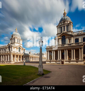 Old Royal Naval College in Greenwich, London. Stock Photo