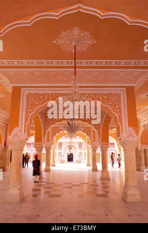 Hall of Public Audience (Diwan-e-Khas), City Palace, Jaipur, Rajasthan, India, Asia Stock Photo