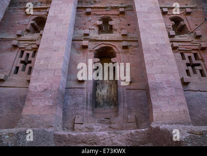 Bethe Medhaniale Church, Lalibela, Ethiopia Stock Photo