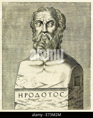 Herodotus of Halicarnassus, c. 484 – c. 425 BC. Greek researcher and ...