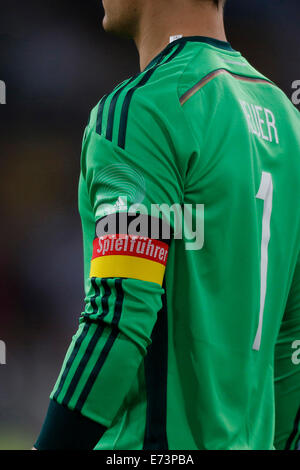 Duesseldorf , Germany, DFB , Football, German National Football Team, Friendly Match Germany vs. Argentina 2-4  in the Esprit-Arena Stadium  in Duesseldorf  on 03.09.2014  Goalkeeper  Manuel NEUER (GER) Foto : Norbert Schmidt Stock Photo