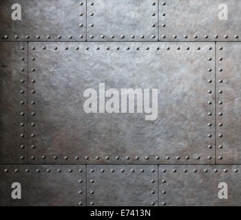 metal armor plates background Stock Photo - Alamy