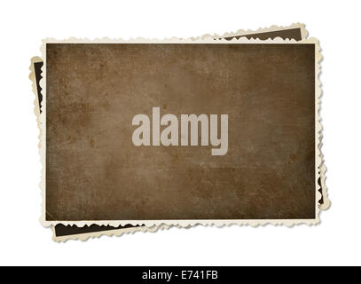 Vintage instant photo frames isolated Stock Photo