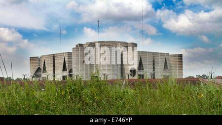 Dhaka 06 September 2014.Parliament House in Dhaka; Bangladesh. Parliament House, Parliament House Bangladesh. Stock Photo