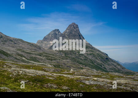 Trollstigen near Andalsnes, Norway, Scandinavia, Europe. Stock Photo