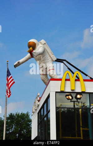 Nasa McDonald's, Houston, Texas, USA Stock Photo