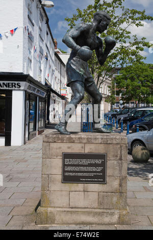 RANDOLPH TURPIN STATUE WARWICK ENGLAND Stock Photo