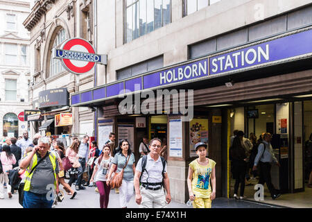 Holborn Underground station Stock Photo Alamy