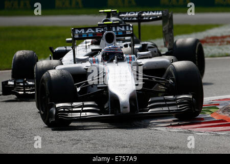 Italy. 7th Sep, 2014. Motorsports: FIA Formula One World Championship 2014, Grand Prix of Italy, #77 Valtteri Bottas (FIN, Williams Martini Racing), Credit:  dpa picture alliance/Alamy Live News Stock Photo