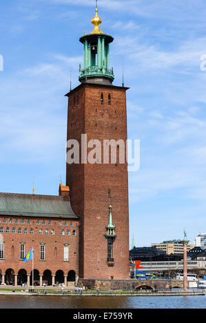 Sweden, Stockholm. Stockholm City Hall. Stock Photo