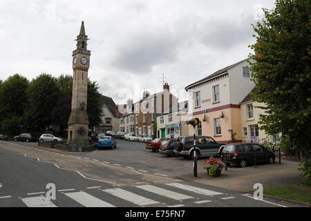 Village Square in Newnham Gloucestershire in England Stock Photo