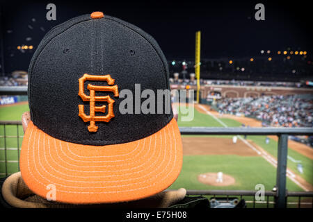 AT&T Park, home of the San Francisco Giants. Stock Photo