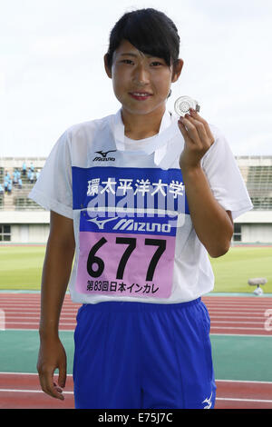 Masumi Aoki, SEPTEMBER 5, 2014 - Athletics : The 83rd Japan Student ...