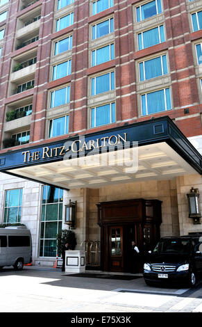 The Ritz Carlton palace hotel Santiago Chile Stock Photo