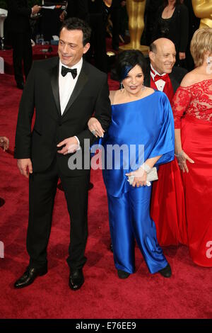 The 86th Annual Oscars held at Dolby Theatre - Red Carpet Arrivals  Featuring: Liza Minnelli Where: Los Angeles, California, United States When: 02 Mar 2014 Stock Photo