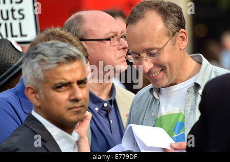 Andy Slaughter MP (Labour, Hammersmith) with Sadiq Khan (Labour ...