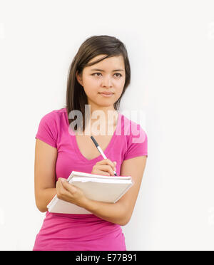 Attractive young college student Stock Photo