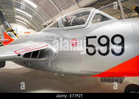 Images taken at Malta's aviation museum near Rabat Stock Photo