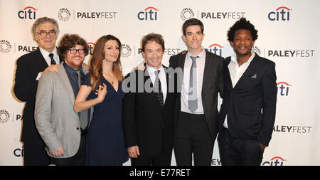 Los Angeles, California, USA. 8th Sep, 2014. Elliott Gould, Zack Pearlman, Nasim Pedrad, Martin Short, John Mulaney, Seaton Smith attending the PaleyFest Fall TV Preview of FOX TV Series ''Mulaney'' held at the Paley Center for Media in Beverly Hills, California on September 8, 2014. 2014 Credit:  D. Long/Globe Photos/ZUMA Wire/Alamy Live News Stock Photo