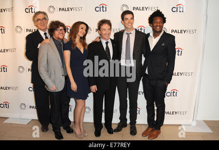 Los Angeles, California, USA. 8th Sep, 2014. Elliott Gould, Zack Pearlman, Nasim Pedrad, Martin Short, John Mulaney, Seaton Smith attending the PaleyFest Fall TV Preview of FOX TV Series ''Mulaney'' held at the Paley Center for Media in Beverly Hills, California on September 8, 2014. 2014 Credit:  D. Long/Globe Photos/ZUMA Wire/Alamy Live News Stock Photo