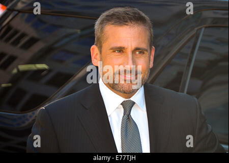 Toronto, Ontario, Canada. 8th Sep, 2014. Actor STEVE CARELL attends the 'Foxcatcher' premiere during the 2014 Toronto International Film Festival at Roy Thomson Hall on September 8, 2014 in Toronto, Canada. Credit:  Igor Vidyashev/ZUMA Wire/Alamy Live News Stock Photo