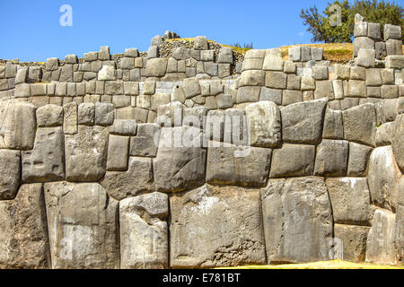 Sacsayhuaman Ruins,Cuzco, Peru. Stock Photo