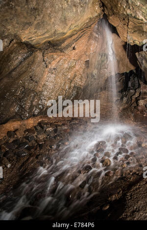 Dan yr Ogof Show caves Stock Photo