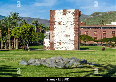Torre del conde tower in San Sebastian de La Gomera Stock Photo
